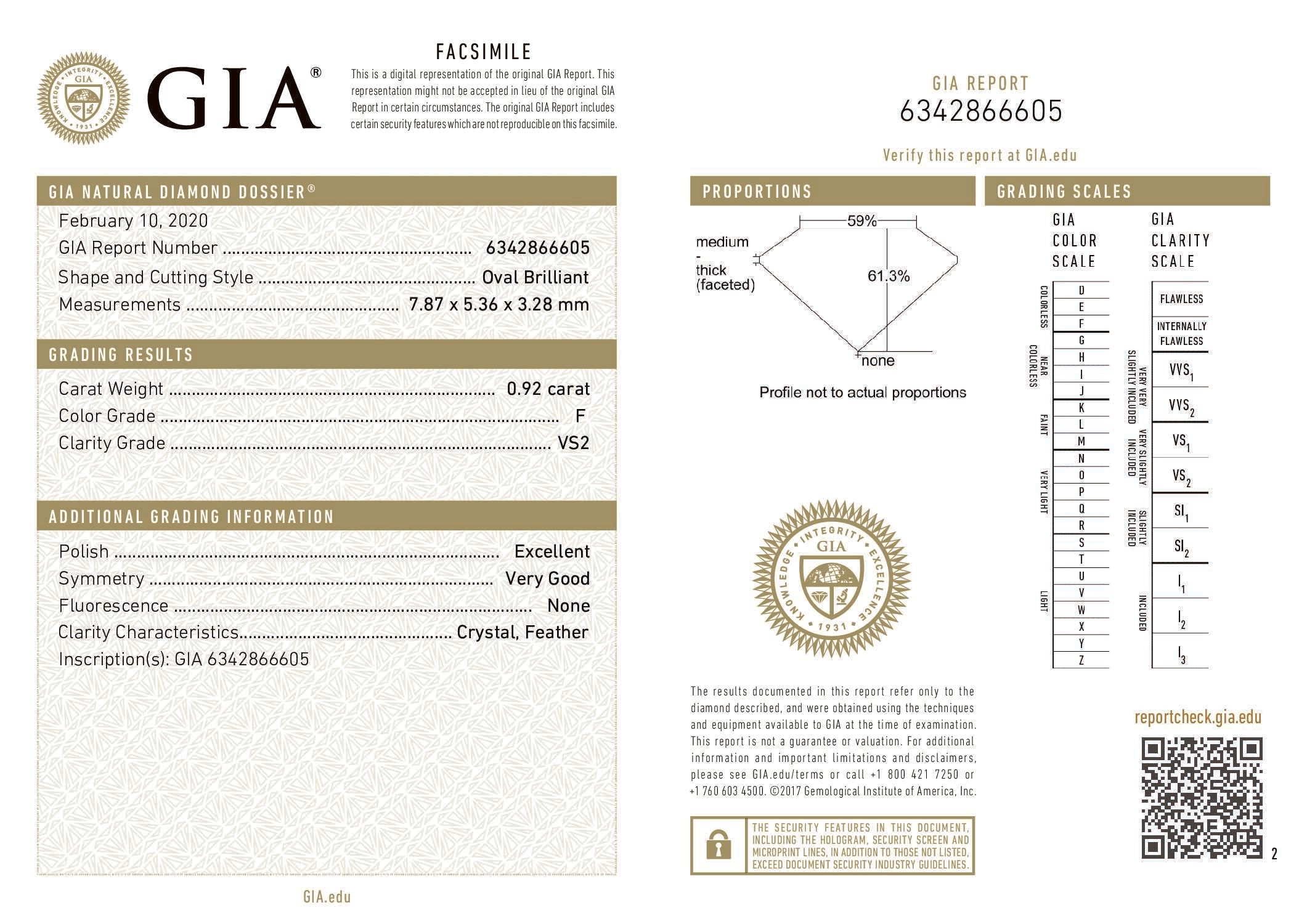 GIA Certified Contemporary 1.77ct Oval Diamond Halo Ring in Platinum, circa 2021